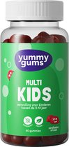 Yummygums • Multivitamine kids gummies • Suikervrij • Vitamine D kinderen • 60 gummies