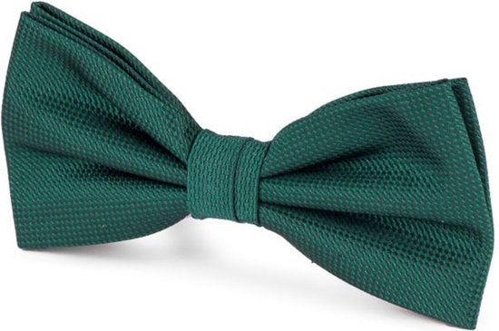 Noeud papillon soie vert