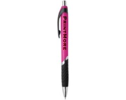Balpen met fuchsia - met uw eigen tekst bedrukking - pen - pennen