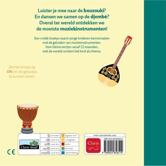 Wereldmuziek - Bijsterbosch (geluidenboekje)