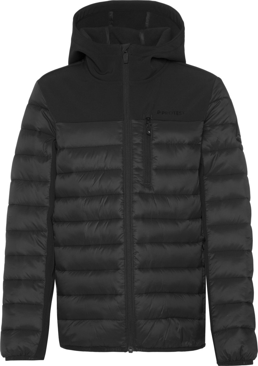Protest PRTGonzo Jr – Winterjas Jongens – Softshell – Zak met rits Zwart