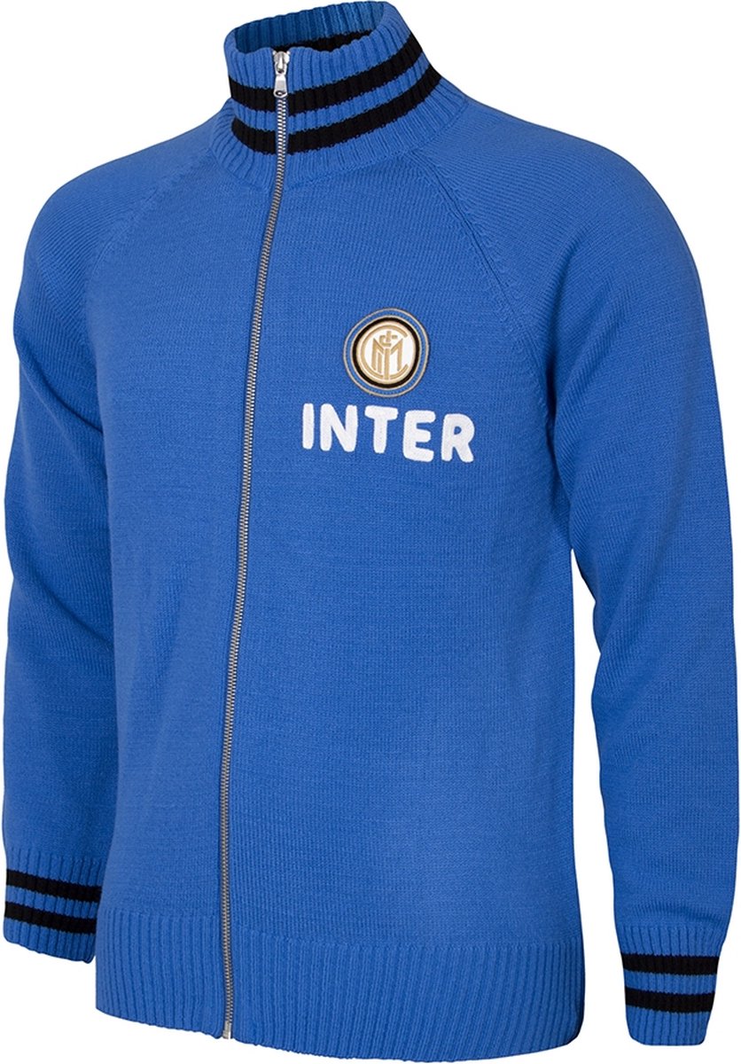 COPA - Inter Milan 1960/68 Retro Voetbalvest - Heren - Blauw - L