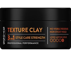 Syoss Texture - Styling Clay - Styling, Verozrging en Herstel - Ultra-matte Finish - Geeft Textuur - Voordeelverpakking - 6x 100ml