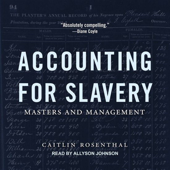 Accounting for Slavery - cover