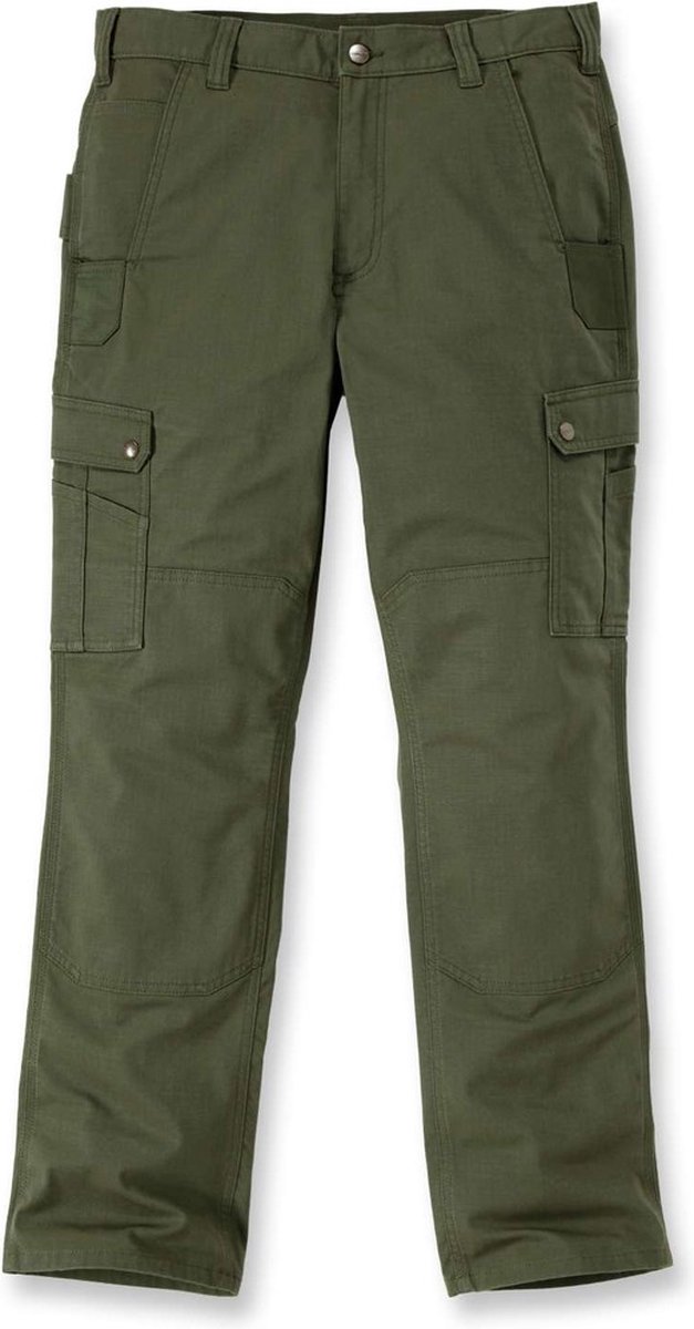 Carhartt Broek Relaxed Ripstop Cargo Work Pant Basil