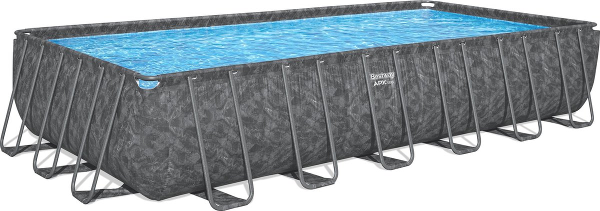 Bestway APX365 - Bovengronds Zwembadset 732x366x132cm - Jaarrond buiten - Afmetingen: L732 x B366 x H132 cm - Inhoud: 30.045 L
