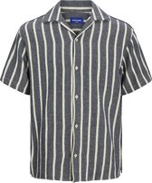 Jack & Jones Heren Overhemd JORCOBA STRIPE RESORT SHIRT SS bequem Veelkleurig XXL Volwassenen