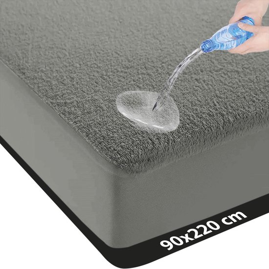 SLEEPZEN Matrasbeschermer 90x190 Cm - Waterdicht, Oeko-Tex, Katoen Molton En Antibacterieel