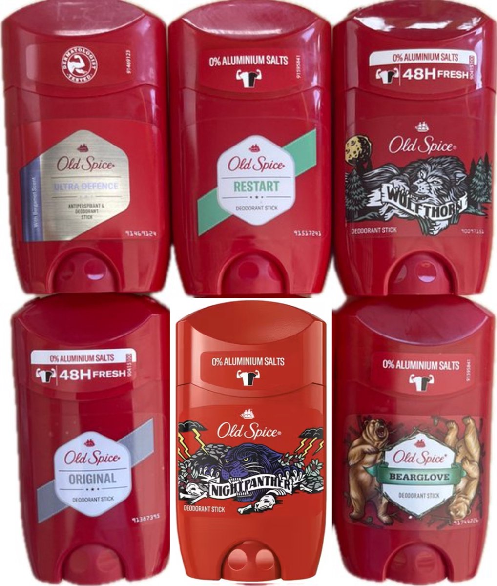 Goedkoopste Old Spice Deo Stick - Try Out Pakket