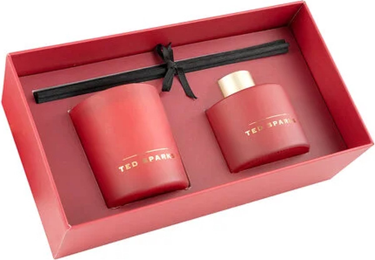 Goedkoopste TED SPARKS Candle & Diffuser Gift Set - Spiced Orange & Glove