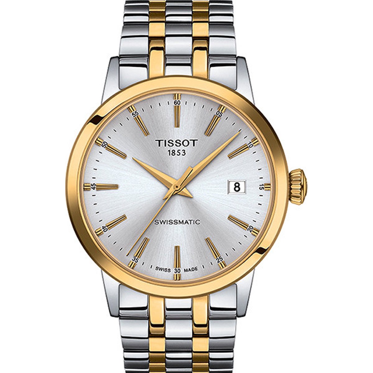 Tissot Classic Dream Swissmatic T1294072203101 Horloge - Staal - Multi - Ø 42 mm