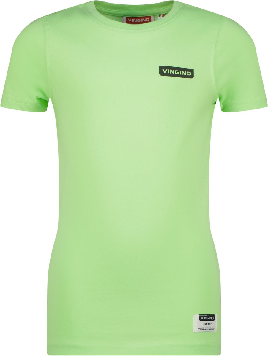 Vingino Basic-tee Jongens T-shirt - Paradise green