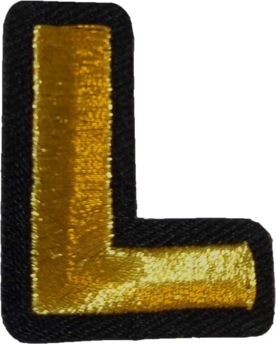 Oeteldonk embleem - Gouden letter L