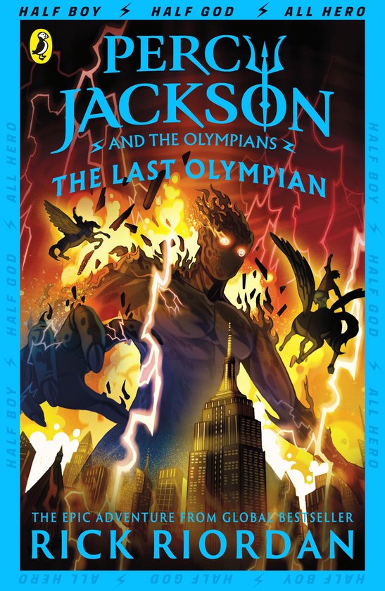 Percy Jackson & The Last Olympian - cover