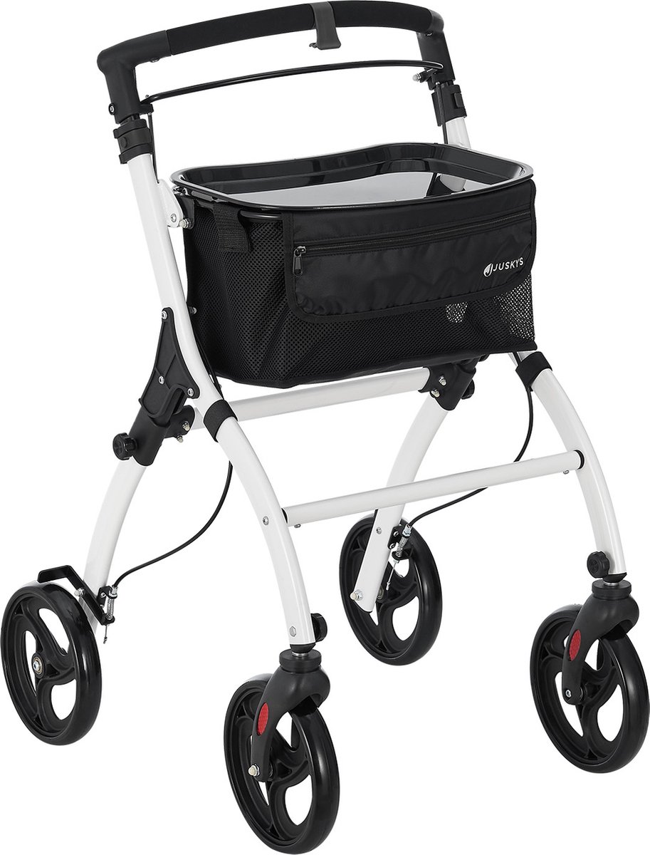 Goedkoopste Aluminium Rollator Active - Wit
