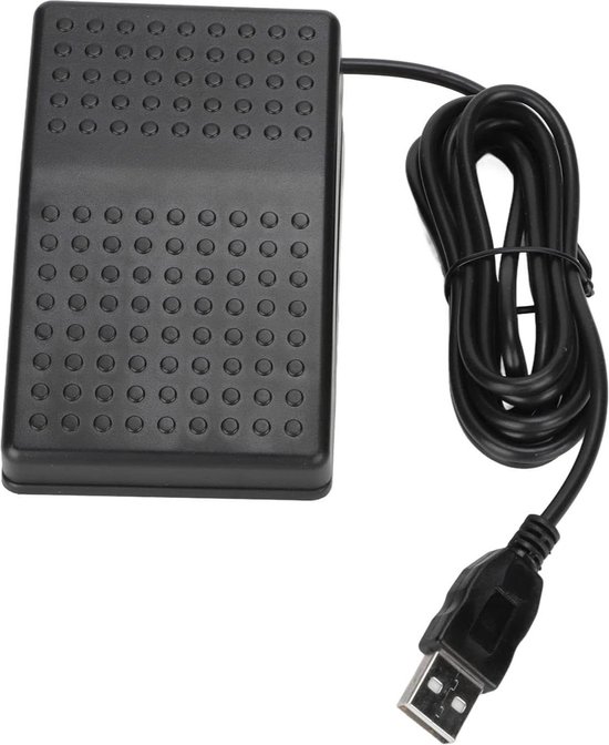 PCsensor USB-voetschakelaar, keerpunt simulator, enkel pedaal, aangepaste knopcombinatie voor DAW, Fortnite, League of Legends, transcribtie (mechanische schakelaar