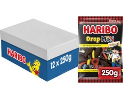 Haribo Dropmix Gekleurd - drop - 12 x 250g