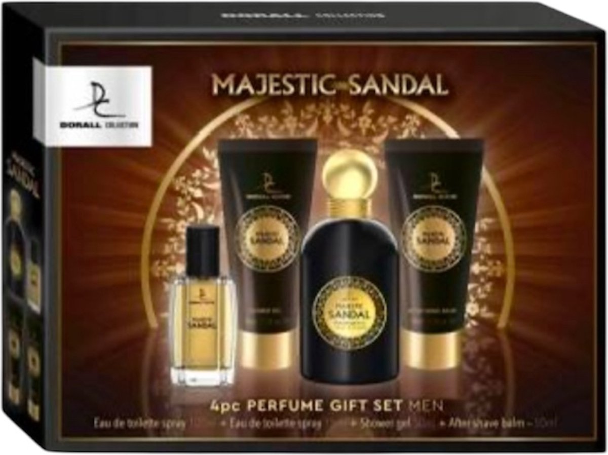 Goedkoopste Dorall geschenkset Giftset Majestic Sandal 105mledt sh Body