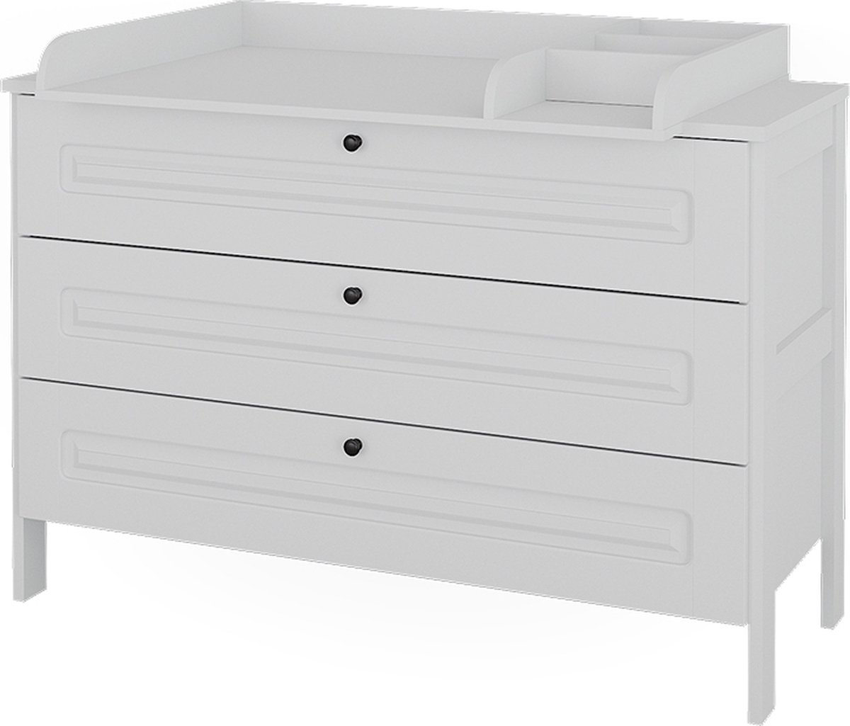 Vitalispa Ajaton Commode – 133 x 98.4 cm met 3 lades Wit