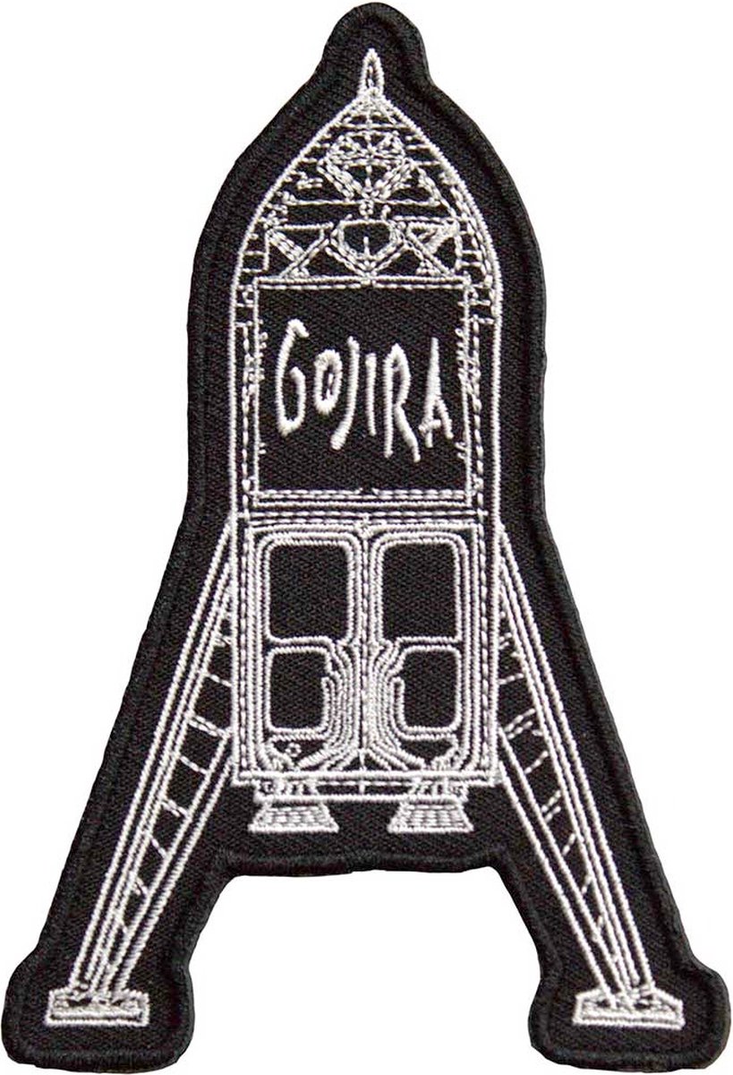Gojira - Shuttle Patch - Zwart