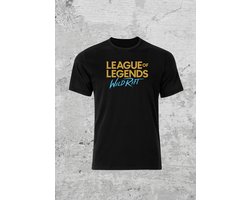 League of Legends wild rift shirt - merchendise - gamer - LOL - arcane - Maat L
