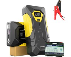 Prestara - Krachtige Jumpstarter – Start Je Auto, Motor of Boot Snel en Veilig!