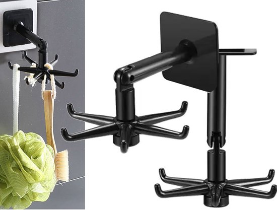 keuken-organizer-haken-roterend-keukengerei-houder-lepels