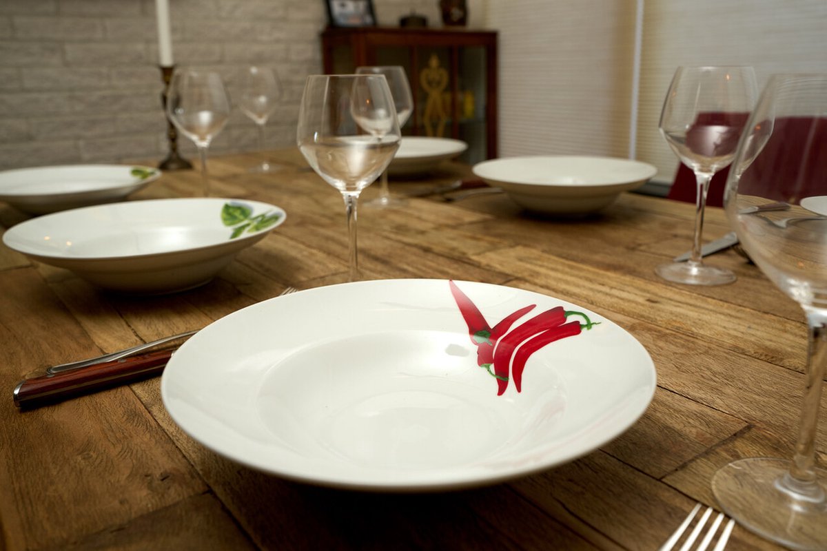 Arcoroc Set Van 6 Pizzaborden Uit Opaalglas, 32 Cm, Solution
