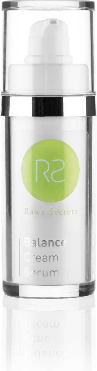 Goedkoopste Rawa Secrets Balance Cream Serum | hydraterend | boost voor alle huidtypes | vermindert fijne lijntjes | met aloe vera en hyaluronzuur | herstelt en kalmeert