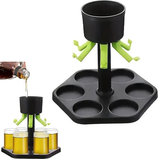 CREATIVE COOPER Houten rek met drankdispenser, wandgemonteerde alcoholdispenser, 120 x 60 x 14 cm, vintage landhuisstijl, whisky, gin, likeur, cadeau, barista-wand voor