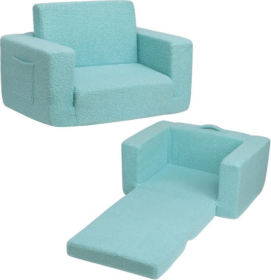 Kinderbank 2-in-1 Omvormbare kinderbank naar relaxfauteuil