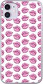 Motif des lèvres, Rose