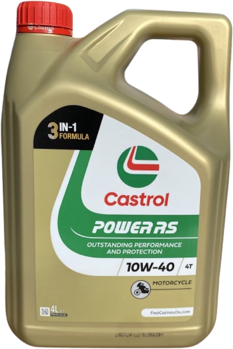 Castrol 14DAE4 Power RS 4T 10W-40 4L