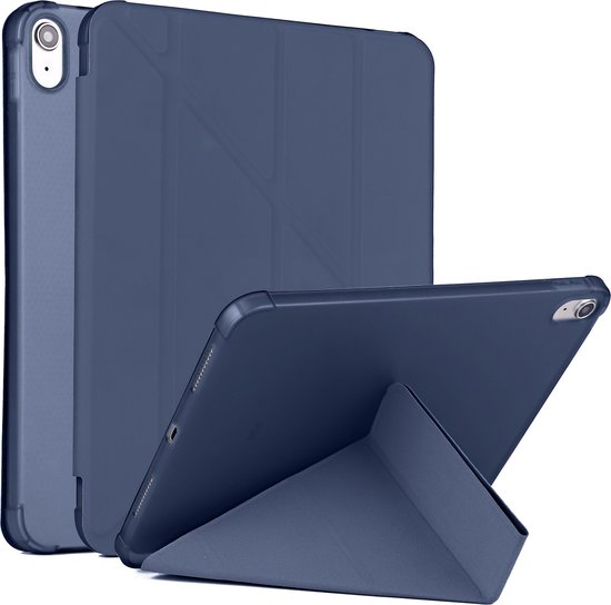 Tablet Hoes geschikt voor iPad Hoes 10e generatie (2022) 10.9 inch - iPad A16 Hoes (2025) 11 inch - Blauw
