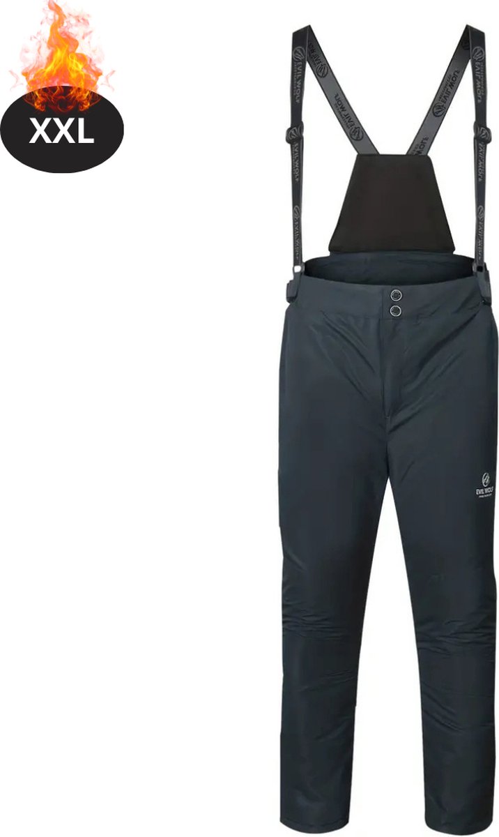Livano Skibroek Skipak Snowboard Broek Winterbroek Sneeuwbroek Heren Wintersport Zee Blauw