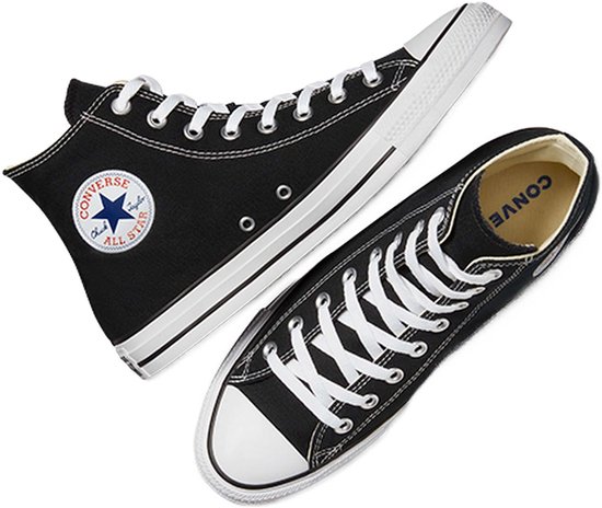 Converse All Star Sneakers Hoog - Black/White