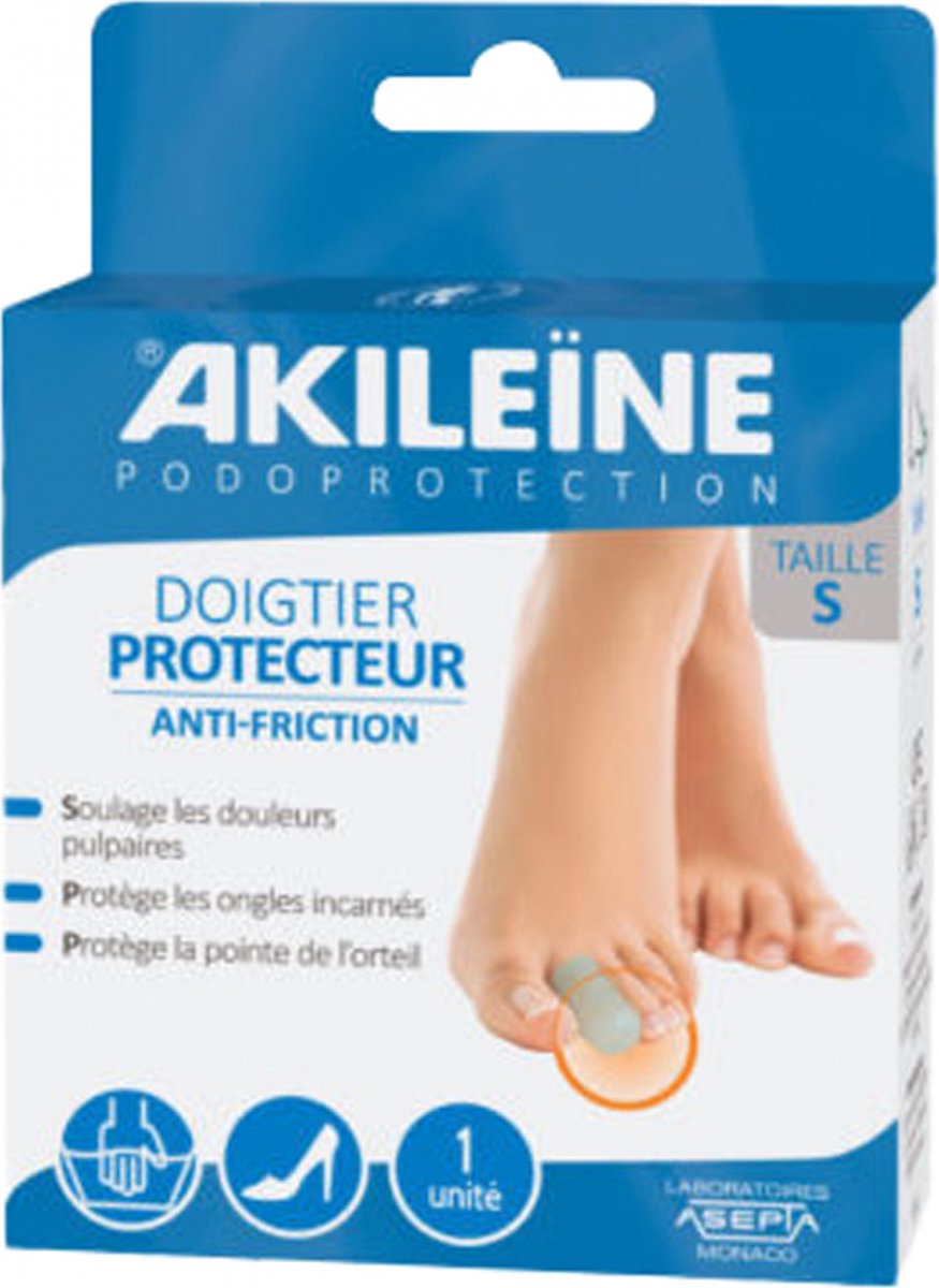 Goedkoopste Akileïne Podoprotection Vingerbeschermer (Maat S