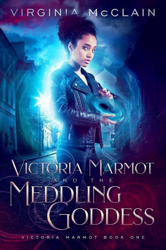 Victoria Marmot 1 - Victoria Marmot and the Meddling Goddess - cover