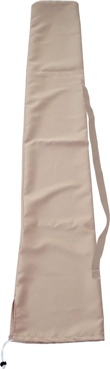 Cosmo Casa Parasolhoes voor Parasol tot 2,7m, Beschermhoes met Koord - Crème