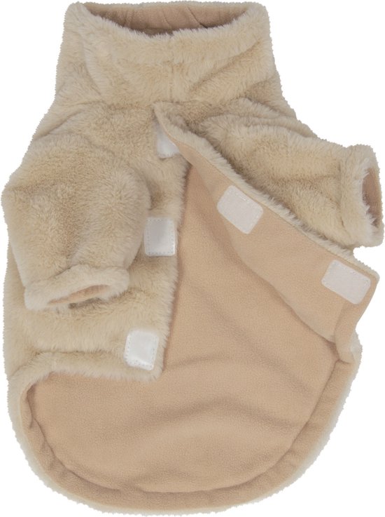 Animal Boulevard Pull d'extérieur - Vêtements pour chien - 30x30x45 cm Beige Xxl