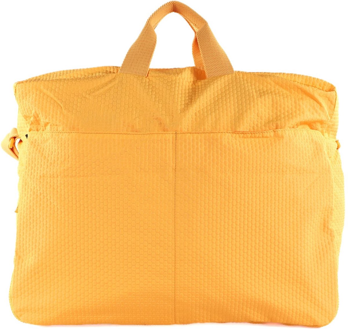 MANDARINA DUCK Reistas Revival 2.0 Duffle Bag Sun Donkergeel