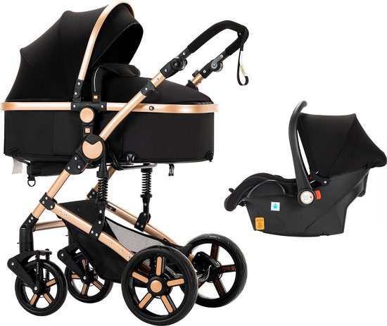 Luxe 3-in-1 Kinderwagen - Wandelwagen - (EAN: 6152901669665)