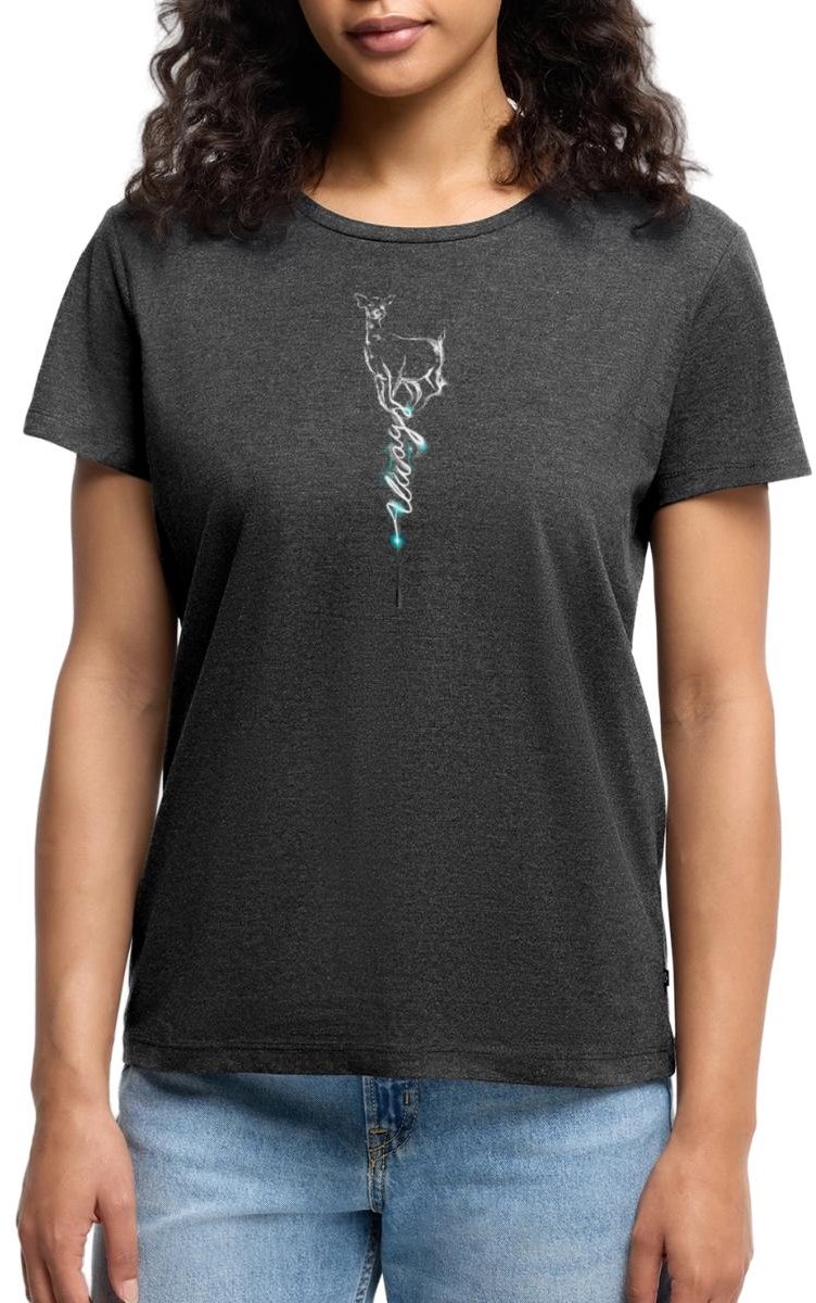 Harry Potter Hinde Patronus Always Premium T Shirt Dames