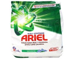 Ariel Waspoeder Wit 4 kg – Bergbries, Witte Was, 26 Wasbeurten, Krachtige Vlekverwijdering