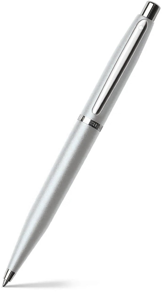 Sheaffer balpen - vfm e9400 - strobe silver chrome plated