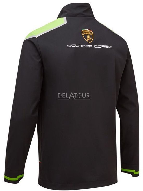 Lamborghini Squadra Corse Men Softshell Jacket Medium van Merkloos — afbeelding 2