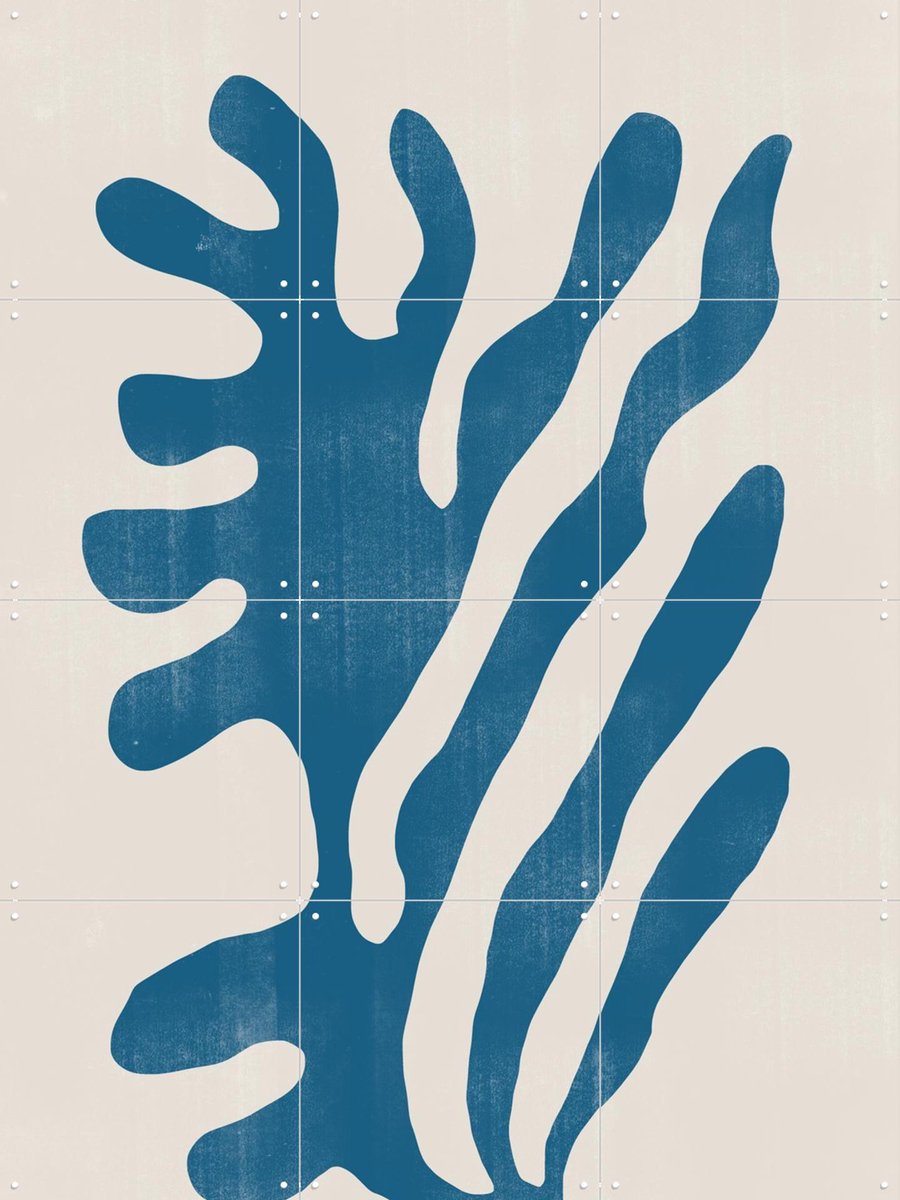 IXXI Abstract Plant No.2, The Miuus Studio & Various - 60 x 80 cm - Gratis ophangtool - Grote wanddecoratie en posters - Abstract, Illustraties