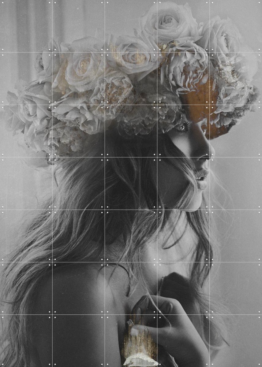 IXXI Private, STUDIO HANNAH LEMHOLT - 100 x 140 cm - Gratis ophangtool - Grote wanddecoratie en posters - Fotografie, Woonkamer, Gang, Slaapkamer