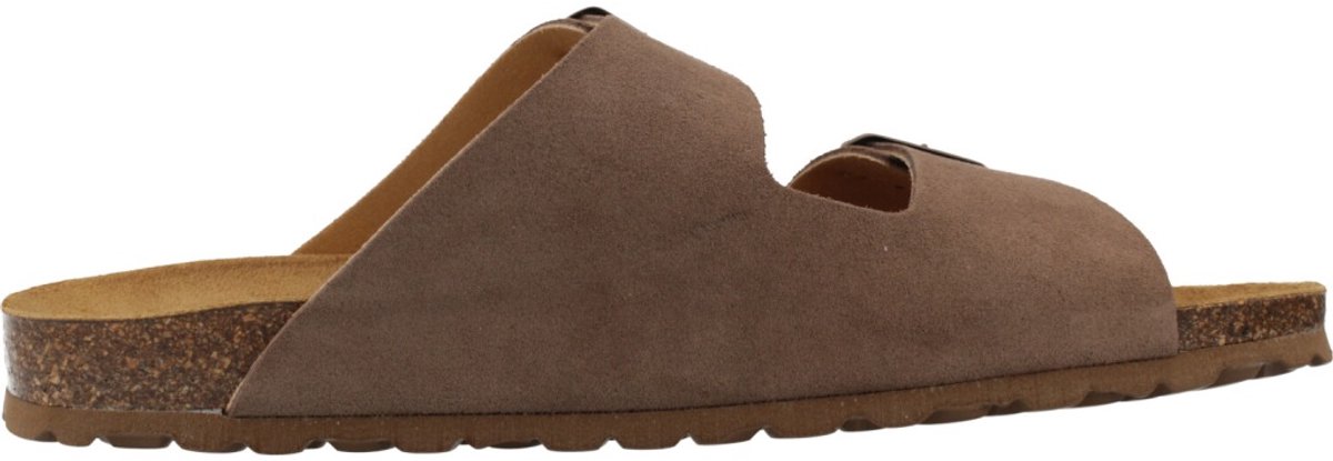 Herensandaal met gespen GER-QT Taupe