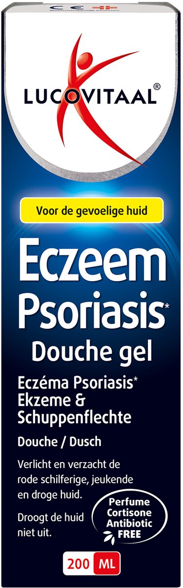 Bol.com Lucovitaal - Eczeem Psoriasis Douche gel - 200 mililiter - Medisch hulpmiddel aanbieding